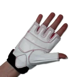Hot Fitness Handschoenen Dames White/Pink Handschoenen