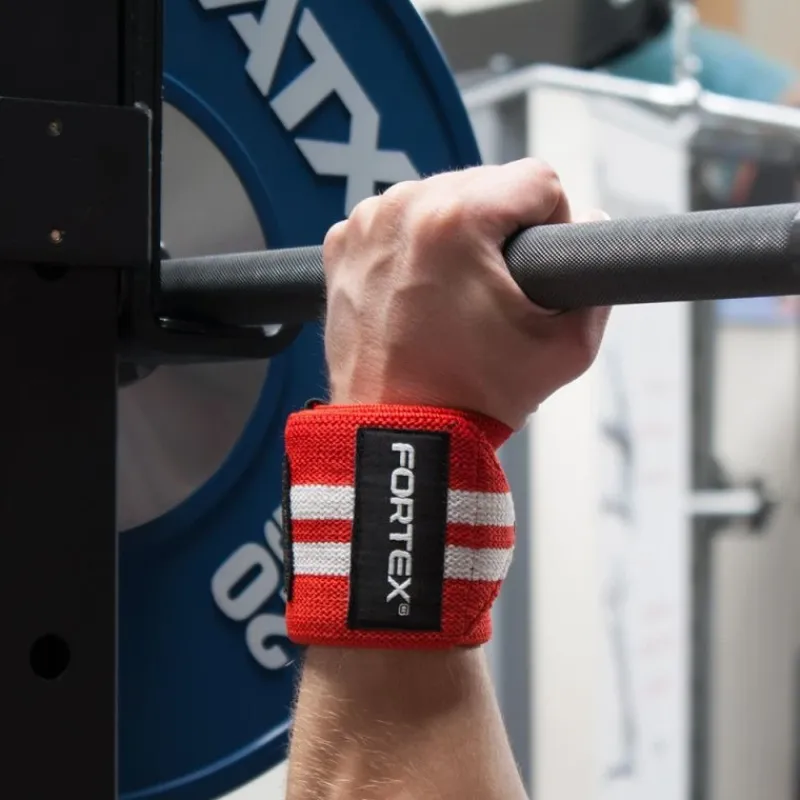 Outlet ECO Wrist Wraps - Rood Bandages|Knie- & Polsbandages