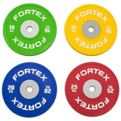 Clearance Fortex Onderzetters Bumper Plates|Olympische Halterschijven 50 Mm