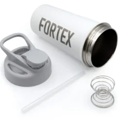 Hot Stainless Steel 2-⁠in-⁠1 Shaker -⁠ Wit Nieuwe Artikelen