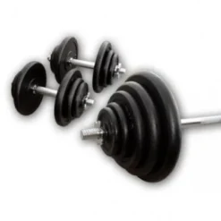 Clearance Gietijzeren Halter Plus Set 100kg Standaard Haltersets 30 Mm