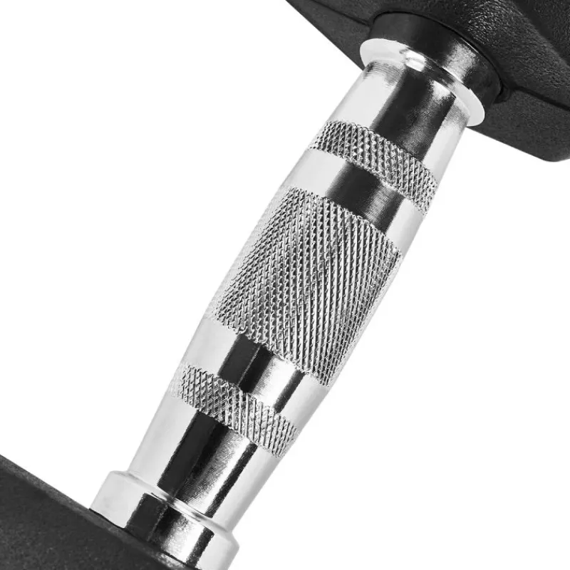 New Hex Dumbbell Set met Opbergtoren Hex Dumbbells