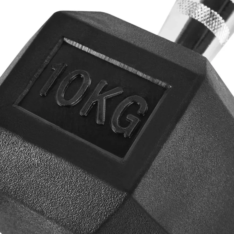 New Hex Dumbbell Set met Opbergtoren Hex Dumbbells