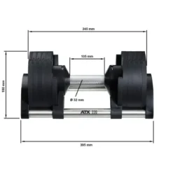 Outlet Nuobell Adjustable Dumbbells 2 -⁠ 20 kg Verstelbare Dumbbells