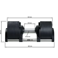 Hot Nuobell Adjustable Dumbbells 2 -⁠ 32 kg Verstelbare Dumbbells