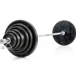 Outlet Olympische Halterset 145 kg Gietijzer Olympische Haltersets 50 Mm|Aanbiedingen