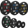 Best Polyurethaan 4-⁠Grip Halterschijven -⁠ Eigen Logo Olympische Halterschijven 50 Mm