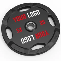 Best Polyurethaan 4-⁠Grip Halterschijven -⁠ Eigen Logo Olympische Halterschijven 50 Mm