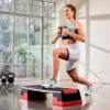 Clearance Reebok Step -⁠ Zwart/rood Fitness Steps