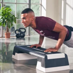 Hot Reebok Step -⁠ Zwart/wit Fitness Steps