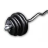 Sale Rubberen Curl Set 40kg Standaard Haltersets 30 Mm