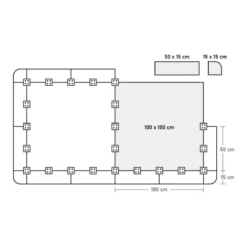 New Rubbertegel 100 x 100 x 2 cm -⁠ CleanFit -⁠ Zwart Bekijk Assortiment...|Rubbertegels