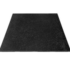 Clearance Rubbertegel 100 x 100 x 2 cm -⁠ CleanFit -⁠ Zwart/grijs Rubbertegels|Bekijk Assortiment...