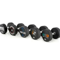 Discount Urethaan Dumbbell Sets -⁠ Eigen Logo Urethaan Dumbbells