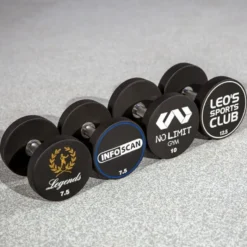 Discount Urethaan Dumbbell Sets -⁠ Eigen Logo Urethaan Dumbbells