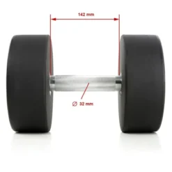 Discount Urethaan Dumbbell Sets -⁠ Eigen Logo Urethaan Dumbbells